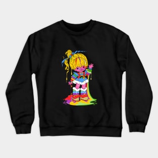 Rainbow Bright - Trippy Melting Crewneck Sweatshirt